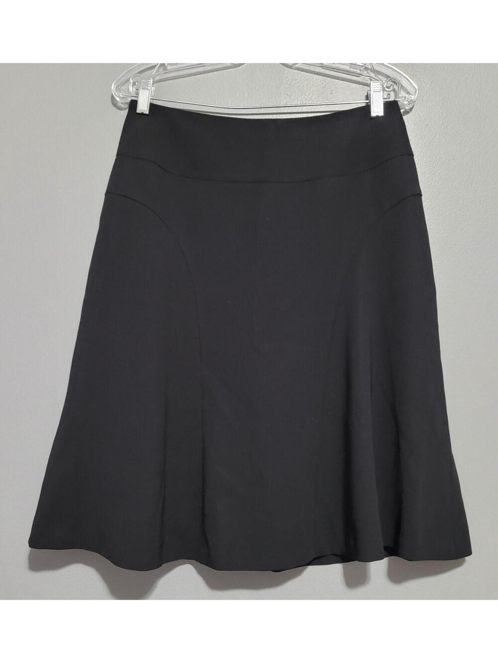 Portfolio Louben Women's Polyester Black Mini Dressy Knee High Skirt Size 6